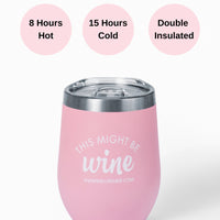 This Might Be Wine Tumbler